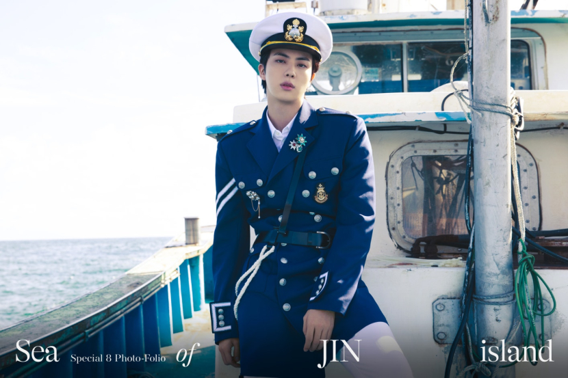Jin BTS Wamil 13 Desember. Foto: Ilustrasi dari Foto Folio Jin, Big Hit Music