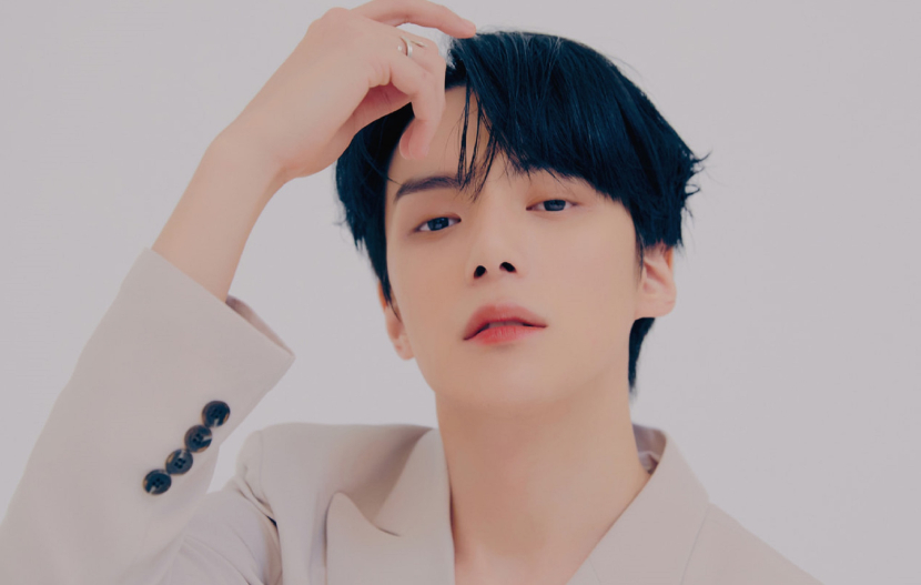 Minhyuk Monsta X wamil. Dok: NME