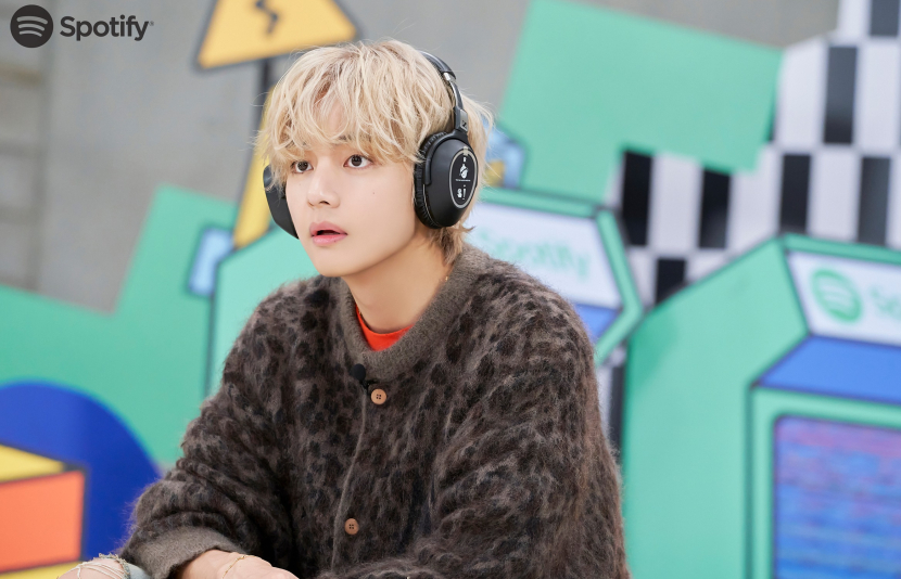 V BTS di konten K-pop On! Dok: Spotify